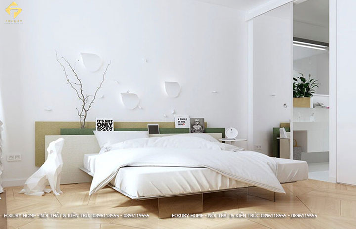 Phong cách thiết kế phòng ngủ tối giản