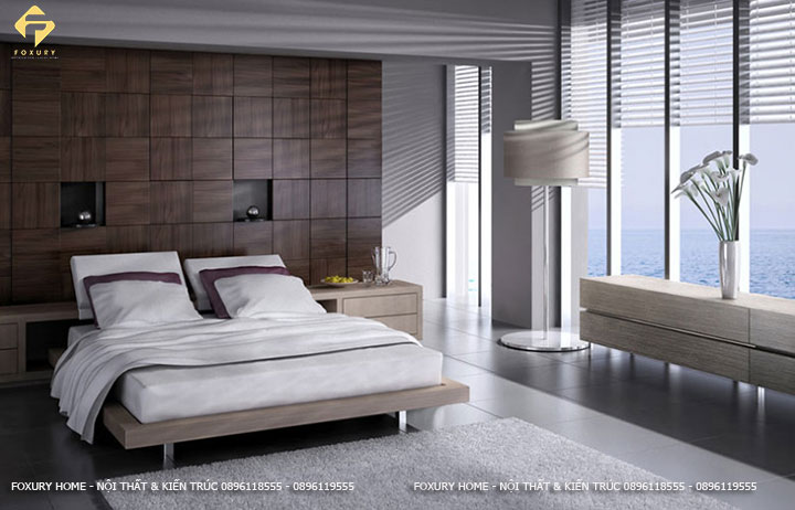 Phong cách thiết kế phòng ngủ tối giản