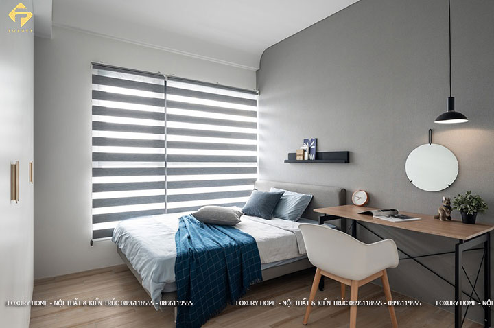 Phong cách thiết kế phòng ngủ tối giản