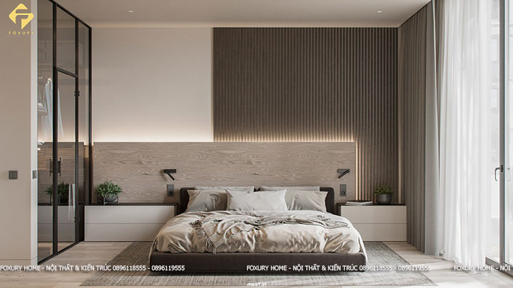 Phong cách thiết kế phòng ngủ tối giản