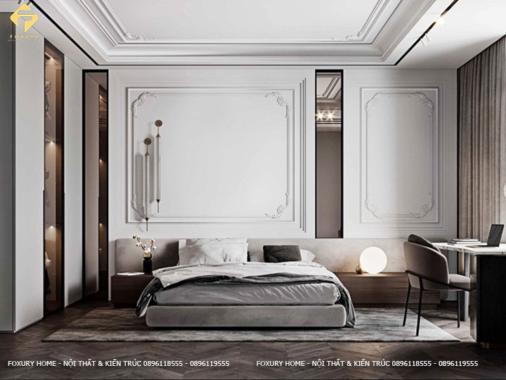 Phong cách thiết kế phòng ngủ tối giản