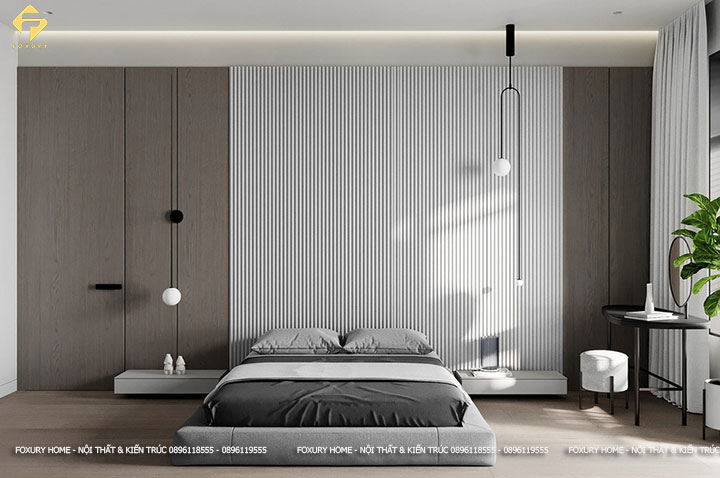 Phong cách thiết kế phòng ngủ tối giản