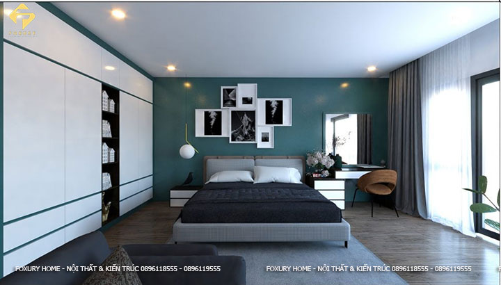 Phong cách thiết kế phòng ngủ tối giản