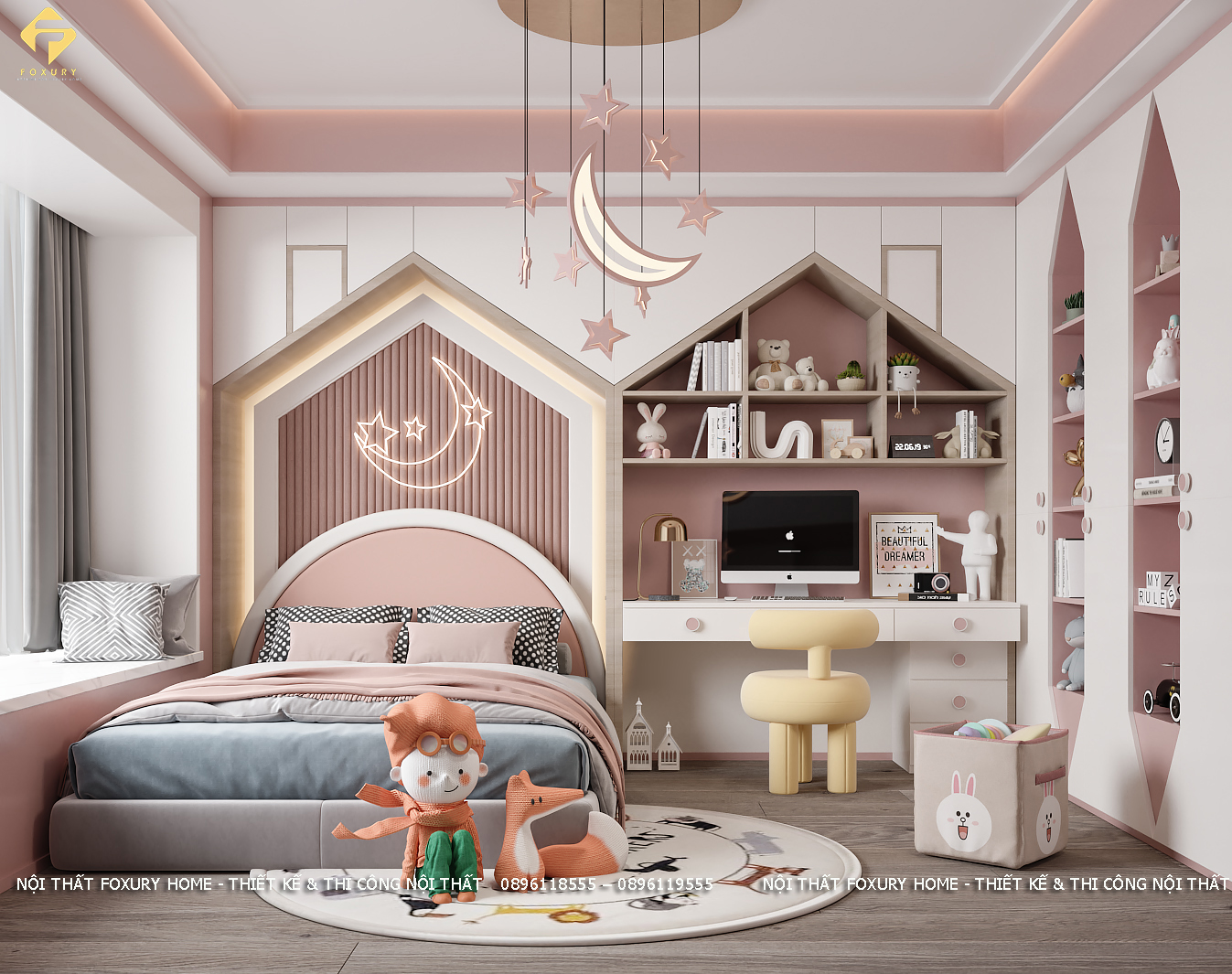 Phòng ngủ bé gái