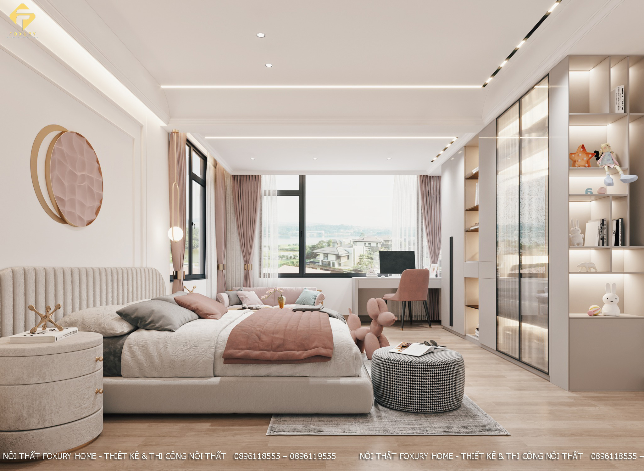 Phòng ngủ bé gái