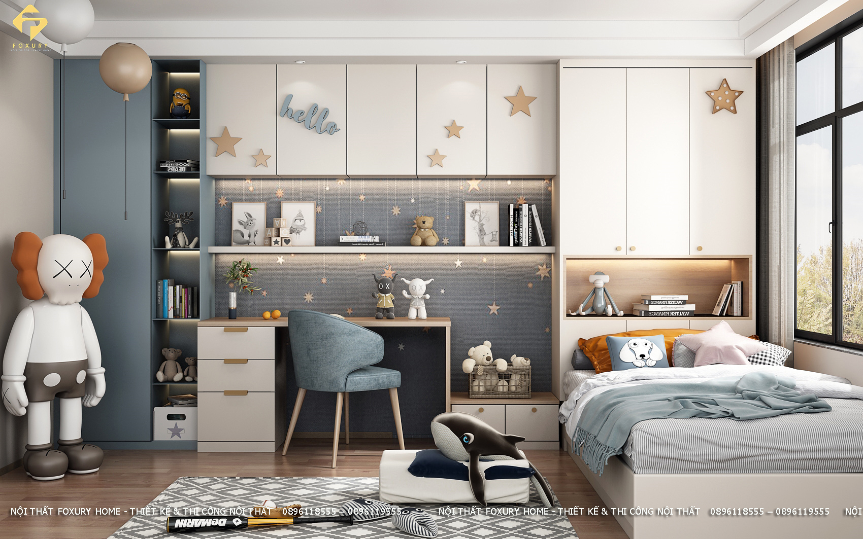 Phòng ngủ bé gái