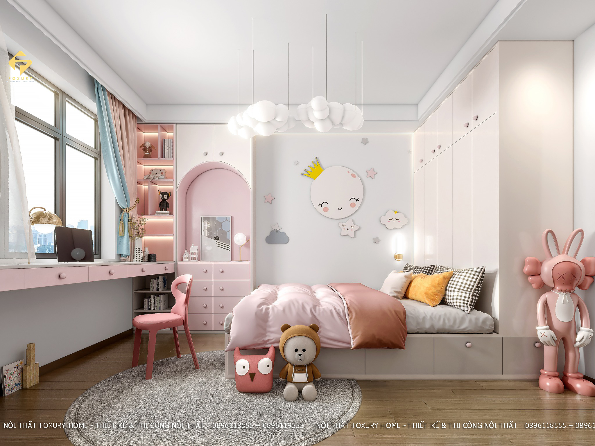 Phòng ngủ bé gái