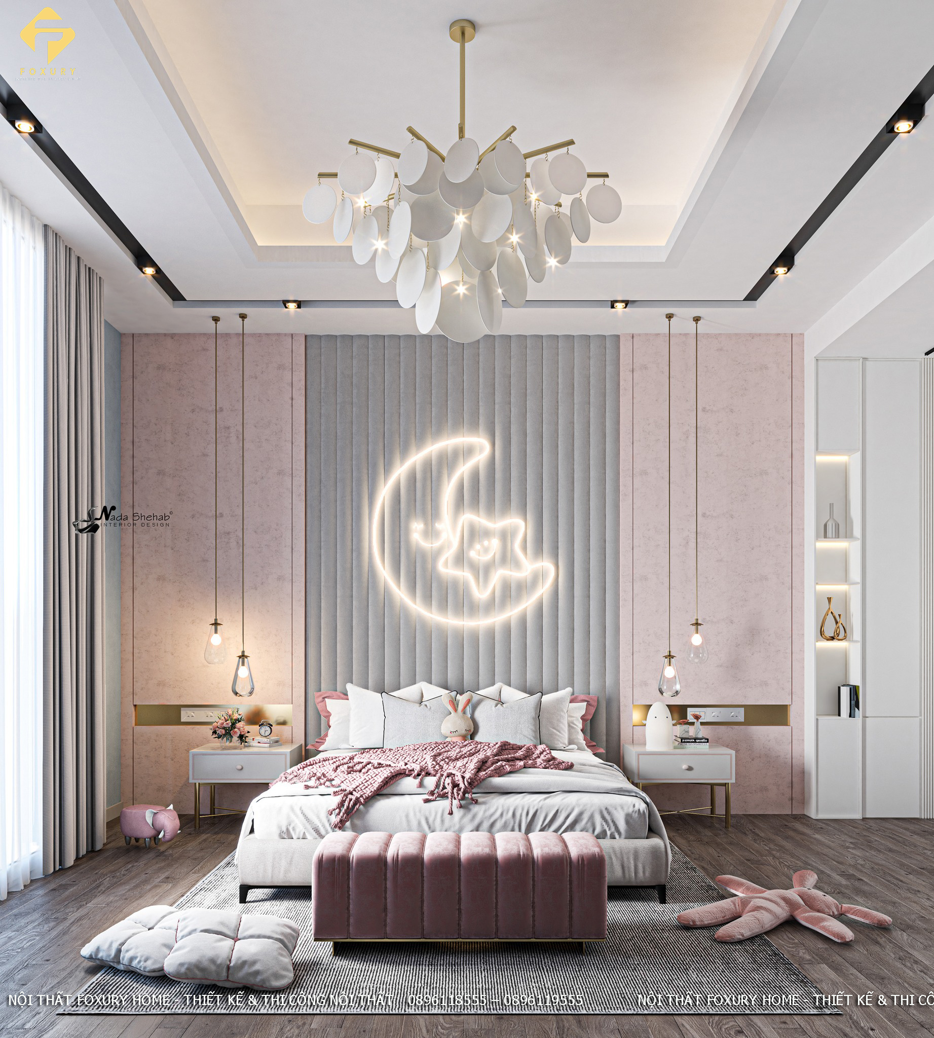 Phòng ngủ bé gái