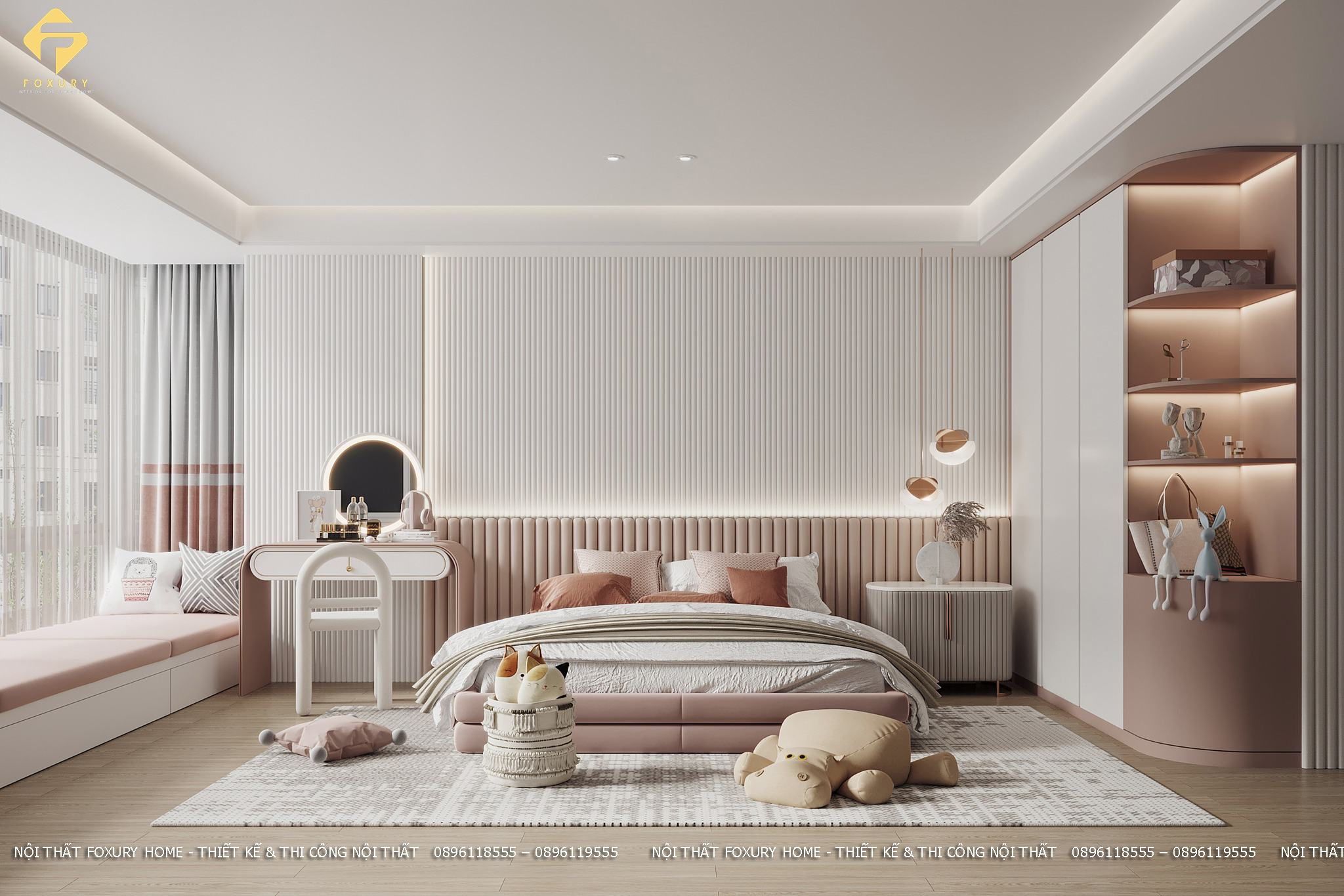 Phòng ngủ bé gái