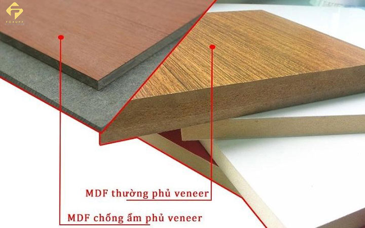 gỗ mdf phủ Veneer