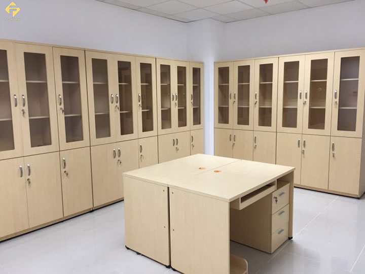 Nội thất văn phòng gỗ mfc