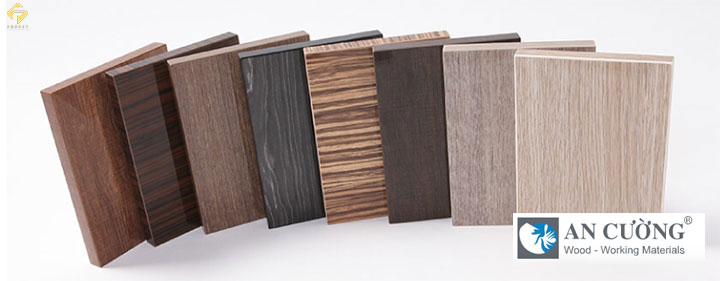 gỗ mdf phủ melamine an cường