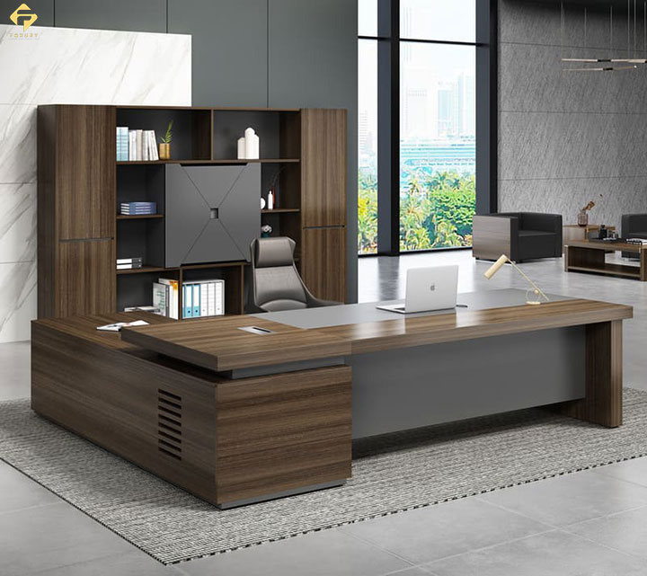 Nội thất văn phòng gỗ mfc