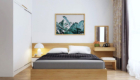 Giường gỗ MDF phủ Melamine