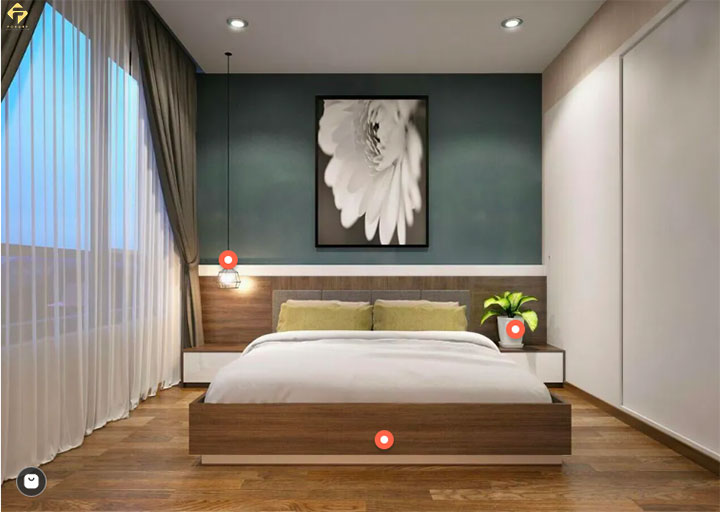 Nội thất nhà ở gỗ mfc