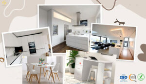 gỗ nhựa PVC thi công nội thất