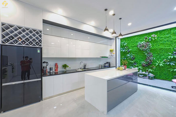 gỗ an cường vào trong thi công nội thất