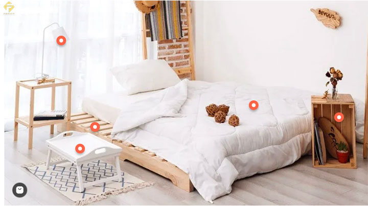 Nội thất nhà ở gỗ mfc