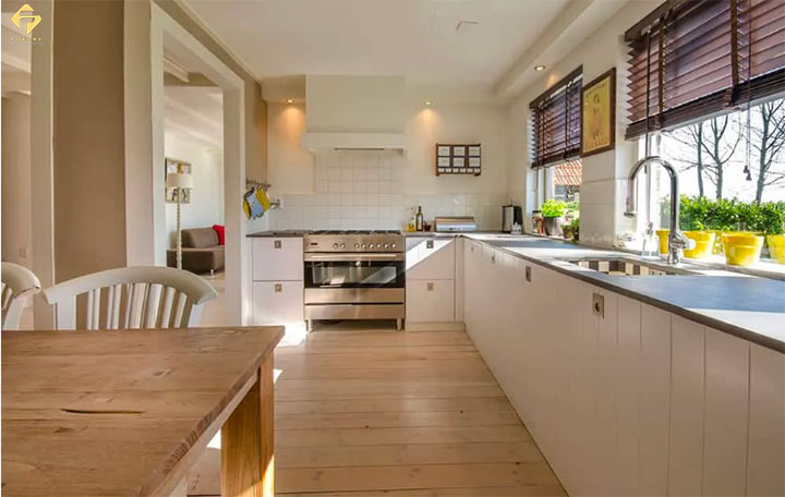 Nội thất nhà ở gỗ mfc