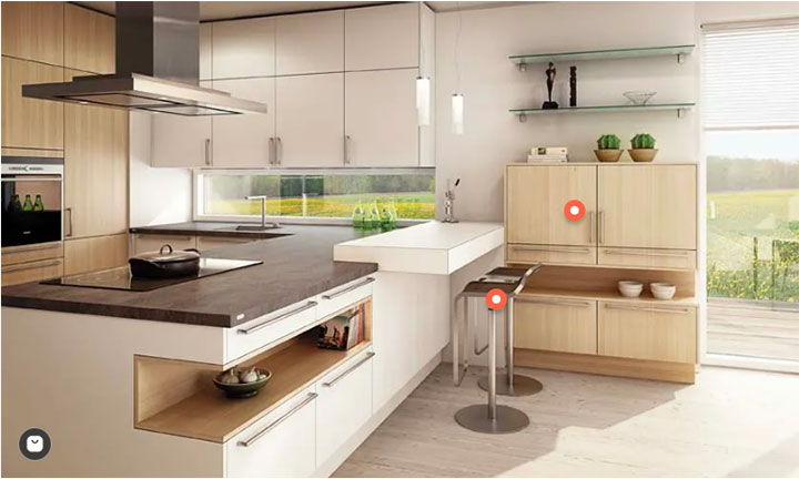 Nội thất nhà ở gỗ mfc