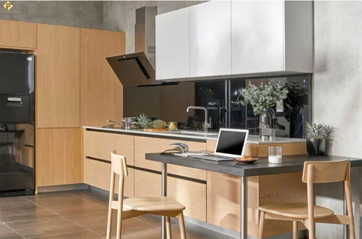 Nội thất nhà ở gỗ mfc