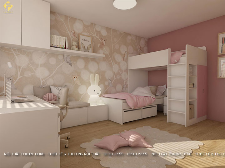 Phòng ngủ bé gái