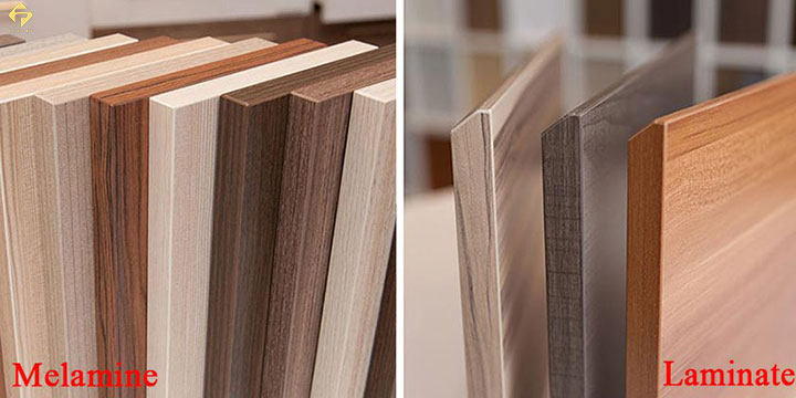 So sánh gỗ MDF phủ melamine và laminates