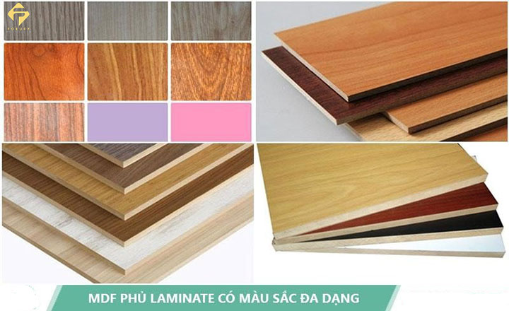ván gỗ công nghiệp MDF phủ Laminate