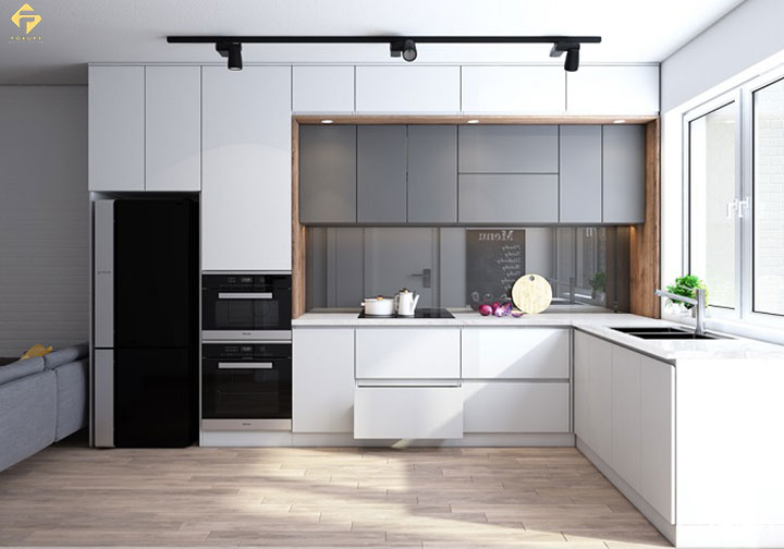 Nội thất nhà ở gỗ mfc