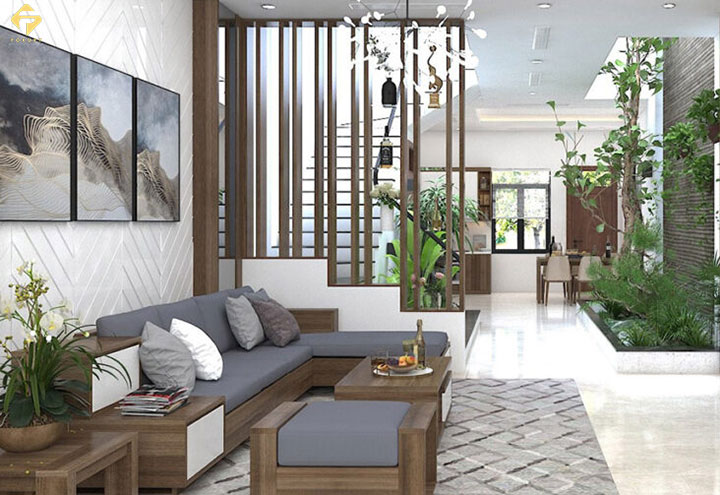 vách ngăn gỗ Melamine