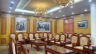bàn họp gỗ mdf phủ veneer Hương Đá