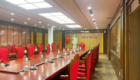 bàn họp gỗ mdf phủ veneer Hương Đá