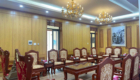 bàn họp gỗ mdf phủ veneer Hương Đá