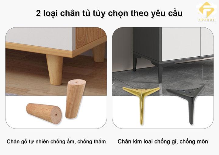 chân tủ rượu gỗ công nghiệp