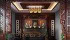 nội thất phòng thờ cổ điển