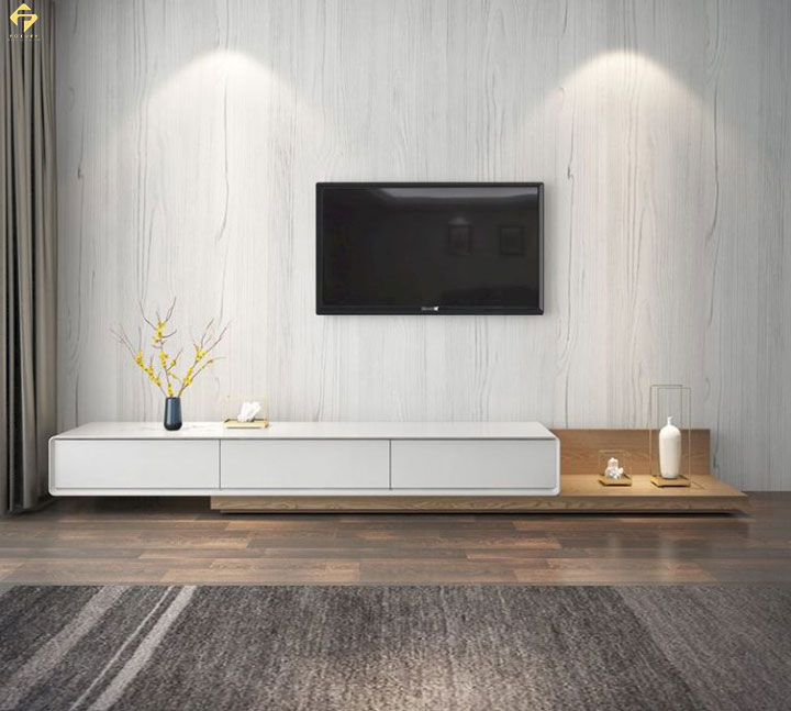 Kệ tivi phòng khách gỗ công nghiệp