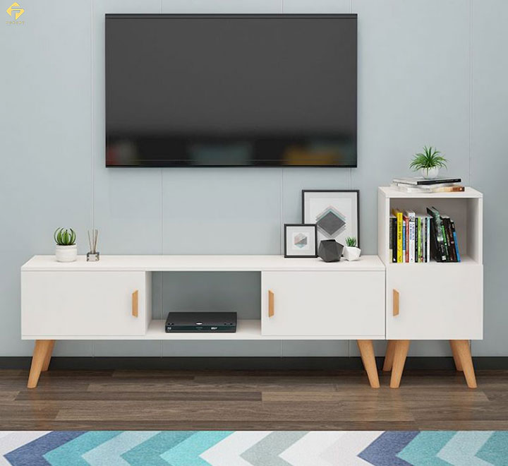 Kệ tivi phòng khách gỗ công nghiệp