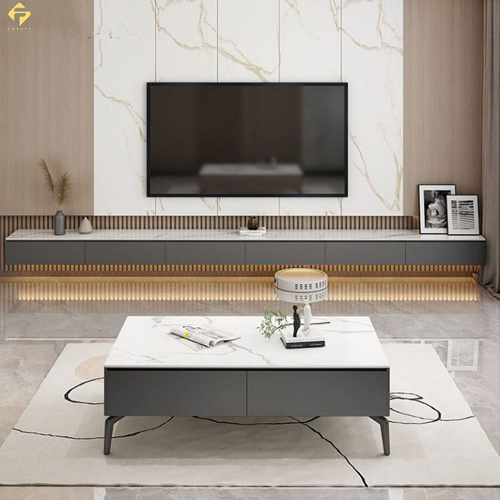 Kệ tivi phòng khách gỗ công nghiệp