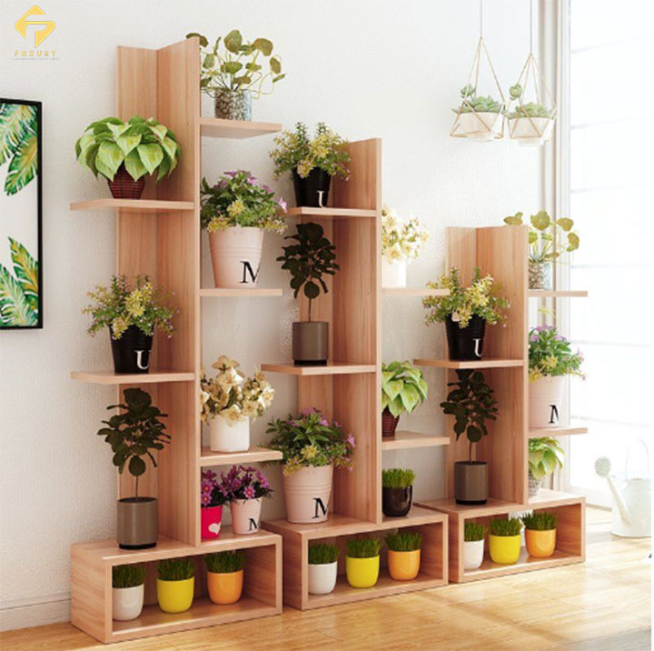 Kệ trang trí tường cây
