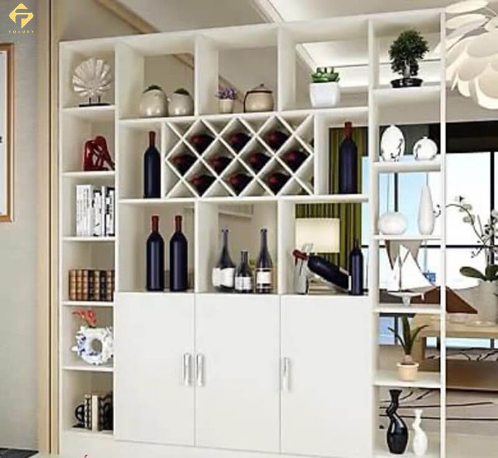 thiết kế tủ rượu gỗ công nghiệp