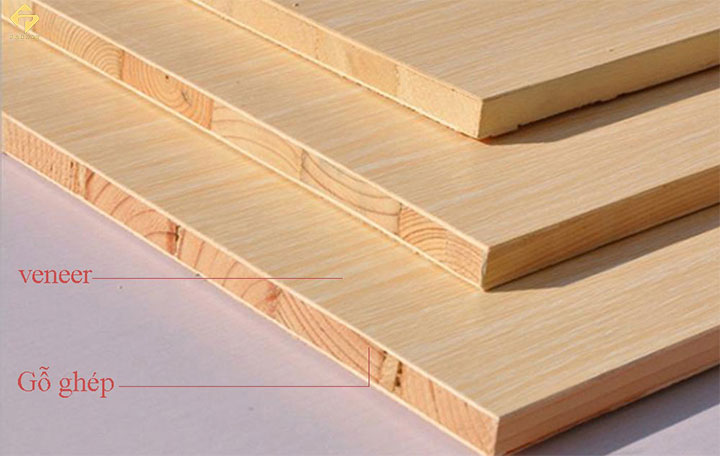 Gỗ ghép Veneer sồi