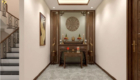 thi công nội thất phòng thờ nhà ống