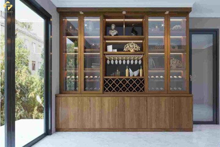 tủ rượu dáng đứng