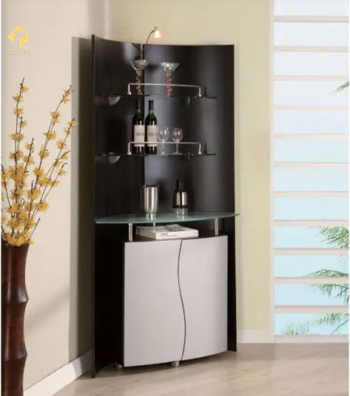 tủ rượu góc