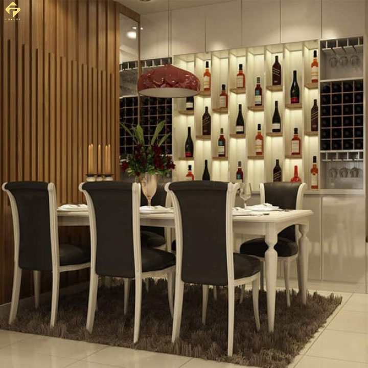 Tủ rượu phòng bếp