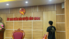 vách tiêu âm gỗ mdf phủ veneer hương đá