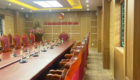 vách tiêu âm gỗ mdf phủ veneer hương đá