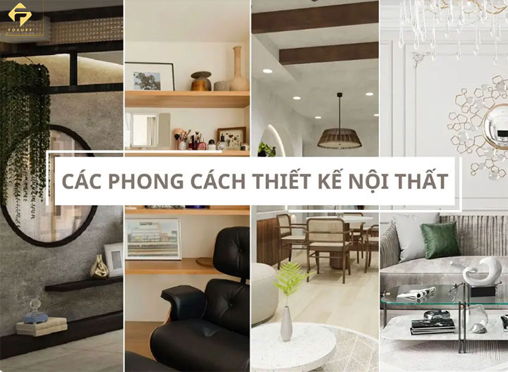 phong cách thiết kế nội thất