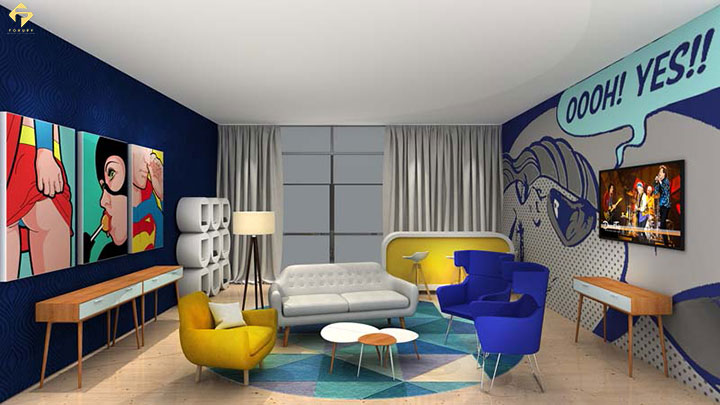 Phong cách thiết kế Pop Art