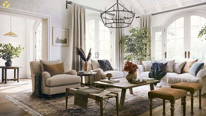 Phong cách thiết kế đồng quê